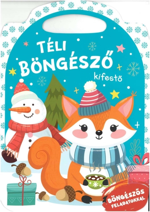 TÉLI BÖNGÉSZŐ - KIFESTŐ - BÖNGÉSZŐS FELADATOKKAL