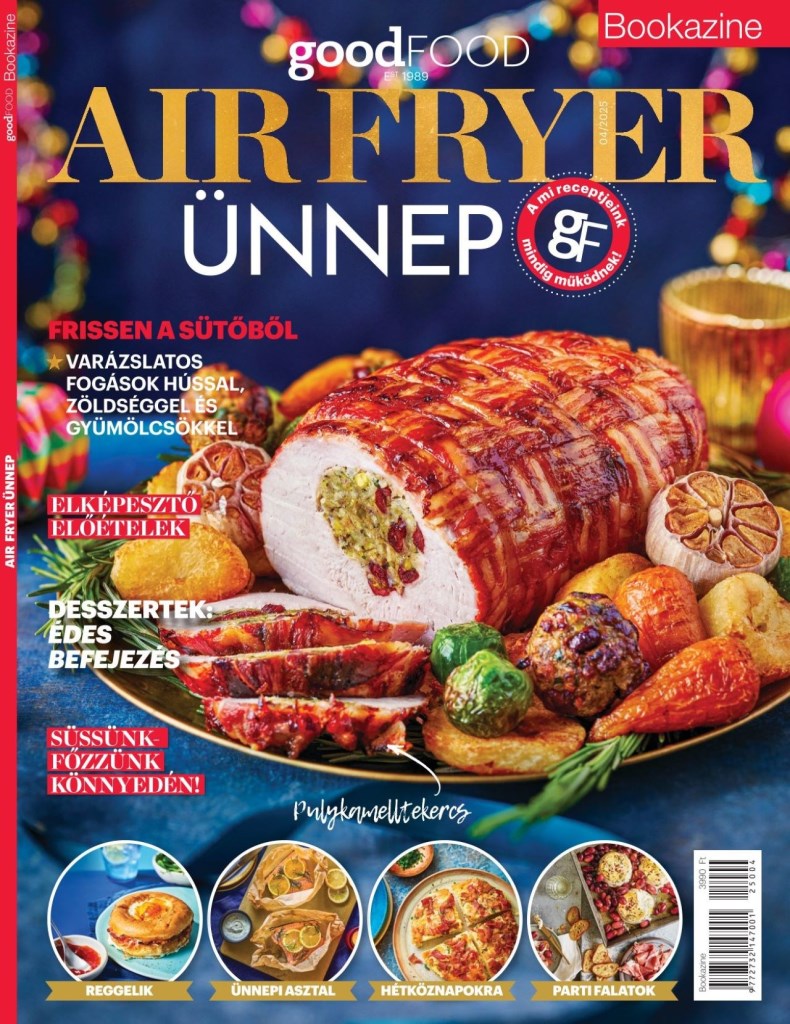 AIR FRYER ÜNNEP - GOODFOOD BOOKAZINE (2025/04)