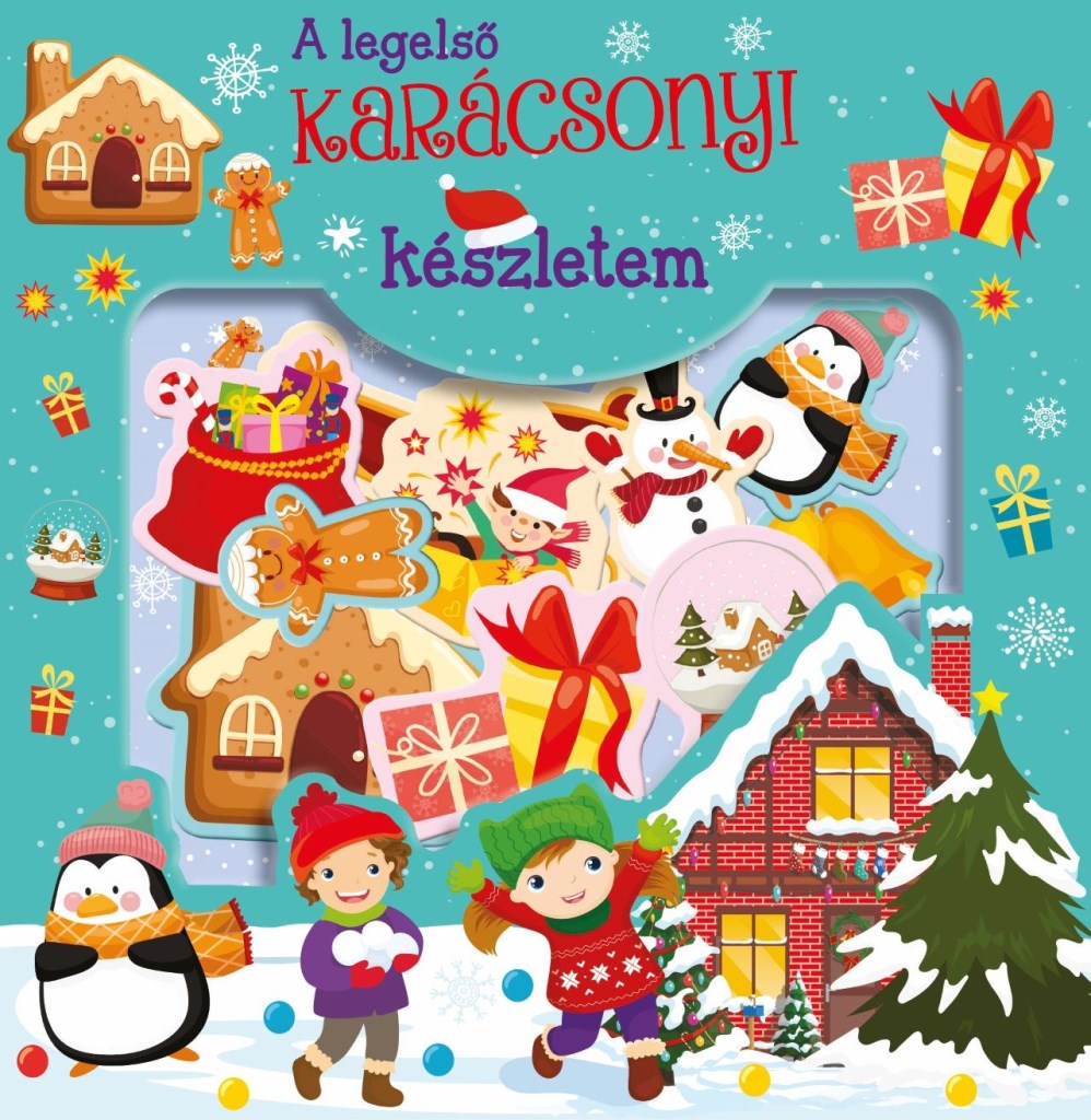 A LEGELSŐ KARÁCSONYI KÉSZLETEM - MÓKÁS PUZZLE KICSIKNEK