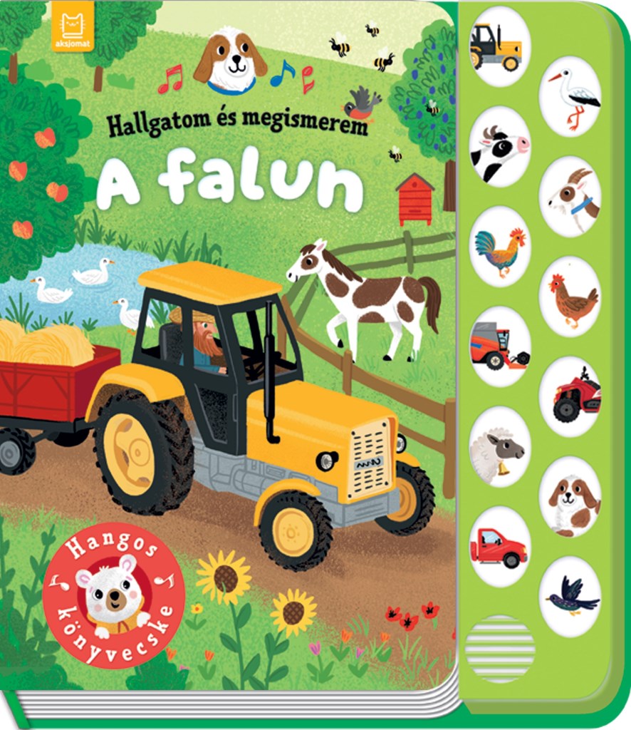 HALLGATOM ÉS MEGISMEREM - A FALUN - HANGOS KÖNYVECSKE