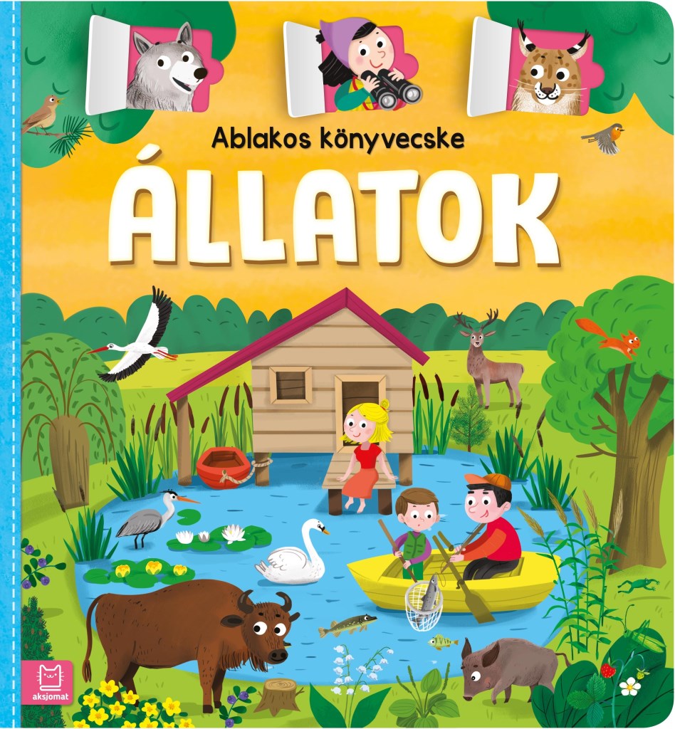 ÁLLATOK - ABLAKOS KÖNYVECSKE