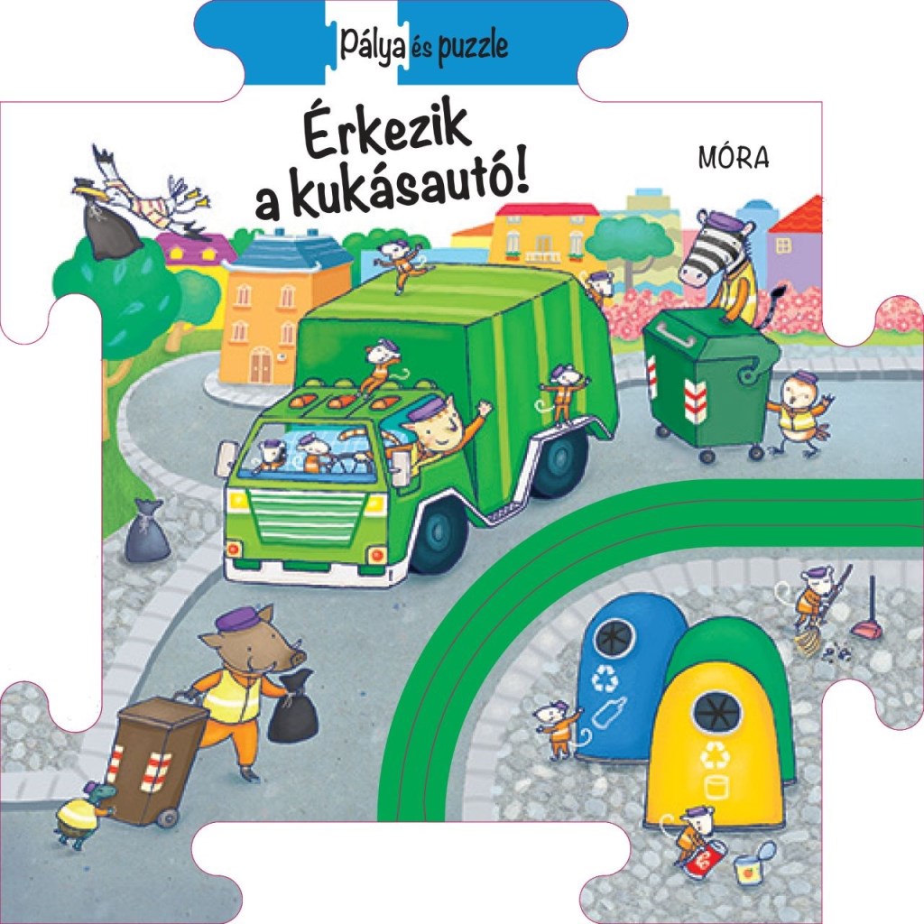 ÉRKEZIK A KUKÁSAUTÓ! - PÁLYA ÉS PUZZLE