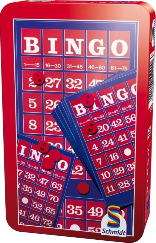 BINGO FÉMDOBOZBAN (51220) TÁRSASJÁTÉK