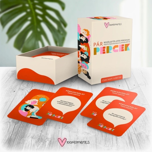 PÁR-PERCEK - BESZÉLGETŐS JÁTÉK PÁROKNAK