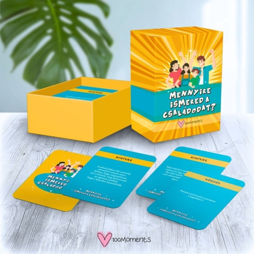 MENNYIRE ISMERED A CSALÁDODAT? - KÁRTYAJÁTÉK