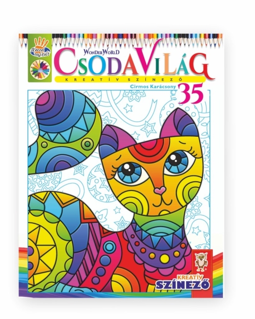 CSODAVILÁG KREATÍV SZÍNEZŐ 35.  - CIRMOS KARÁCSONY