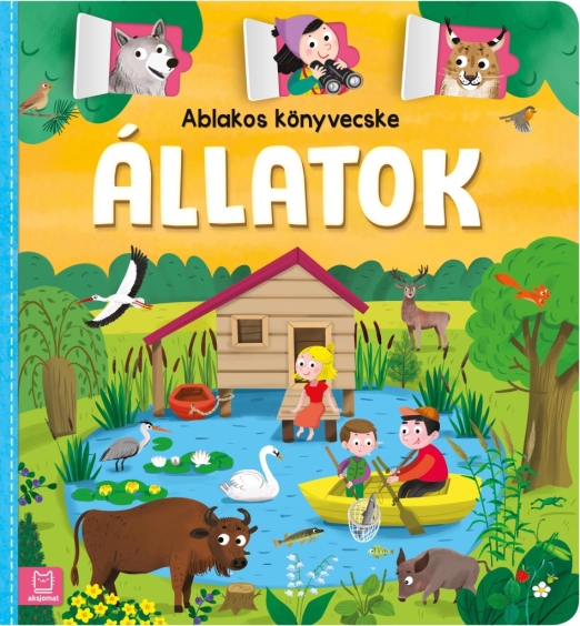 ÁLLATOK - ABLAKOS KÖNYVECSKE