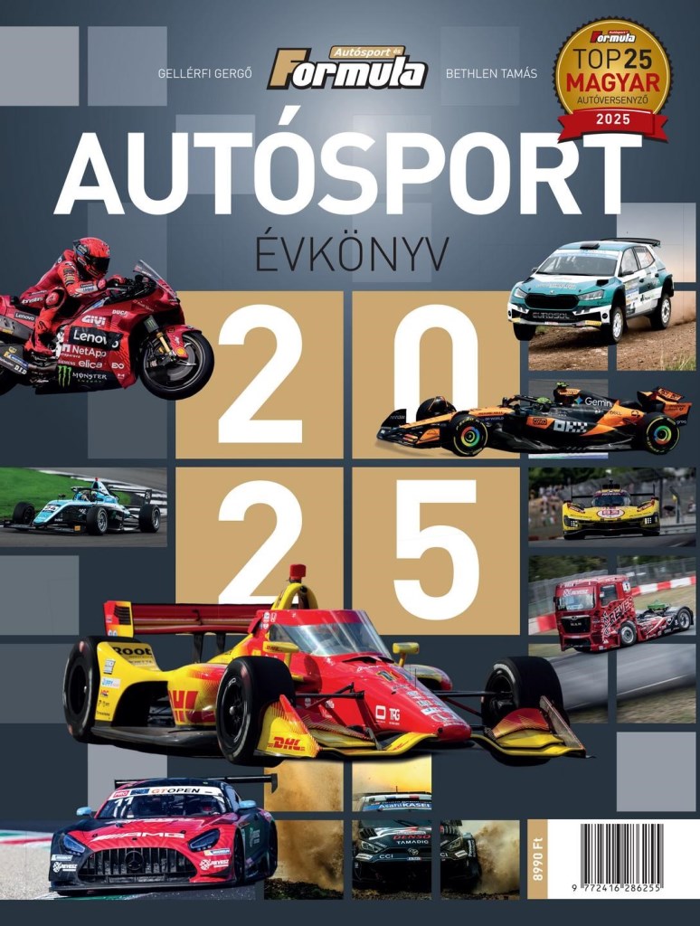 AUTÓSPORT ÉVKÖNYV 2025