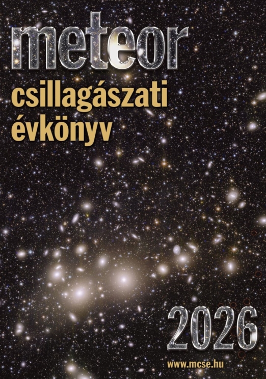 METEOR CSILLAGÁSZATI ÉVKÖNYV 2026