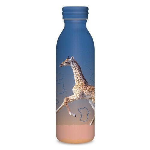 ARS UNA DUPLAFALÚ FÉMKULACS-600ML ICONS OF THE WILD-GIRAFFES (5505) 25