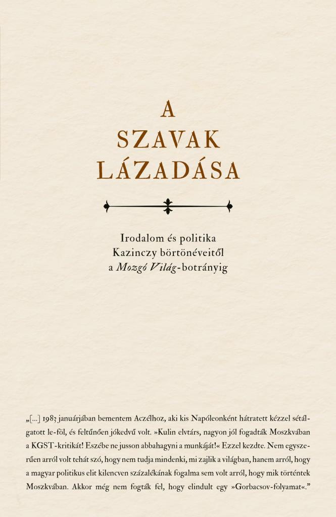 A SZAVAK LÁZADÁSA