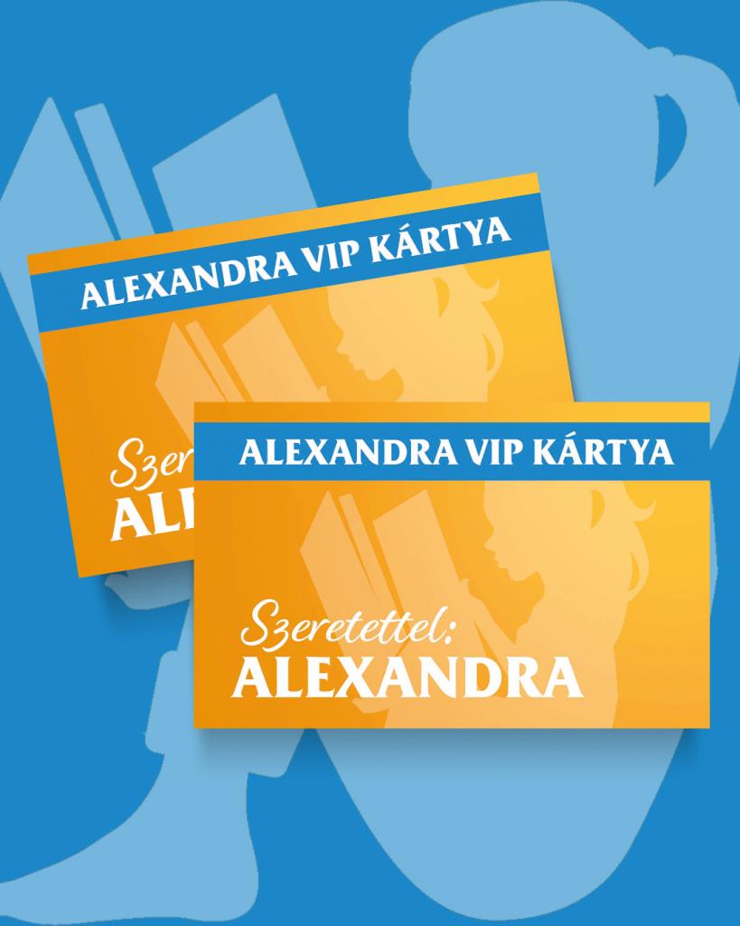 Alexandra Törzsvásárlói Kártya igénylés