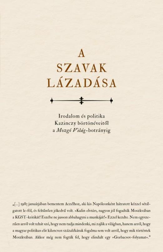 A SZAVAK LÁZADÁSA