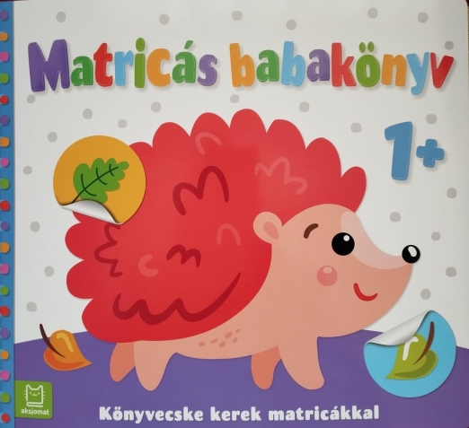 MATRICÁS BABAKÖNYV 1+ (KÖNYVECSKE KEREK MATRICÁKKAL)