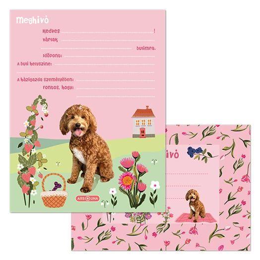 PARTIMEGHÍVÓ BORÍTÉKKAL CUTE ANIMALS DOGGIE (5458) 25