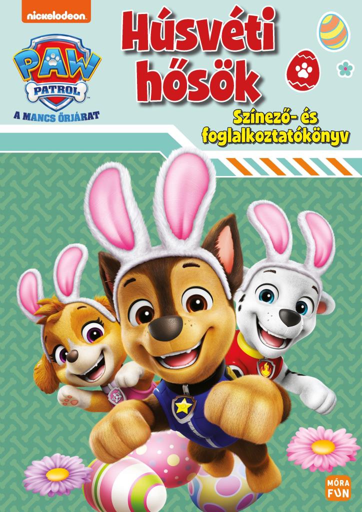 MANCS ŐRJÁRAT - HÚSVÉTI HŐSÖK - SZÍNEZŐ- ÉS FOGLALKOZTATÓKÖNYV