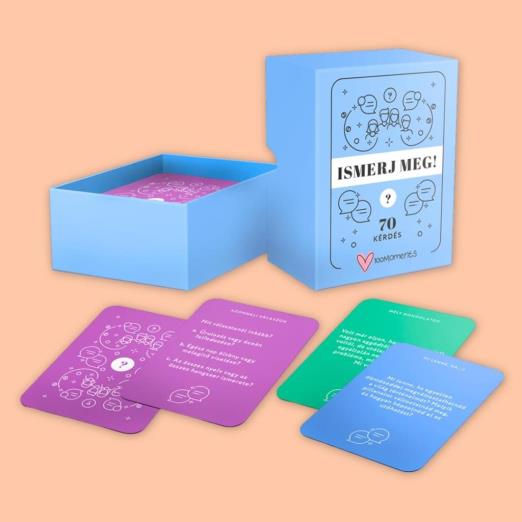 ISMERJ MEG! - KÁRTYAJÁTÉK BARÁTOKNAK, CSALÁDOKNAK