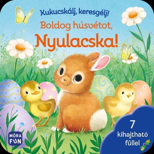 BOLDOG HÚSVÉTOT, NYULACSKA! - KUKUCSKÁLJ, KERESGÉLJ! (7 KIHAJTHATÓ FÜLLEL)