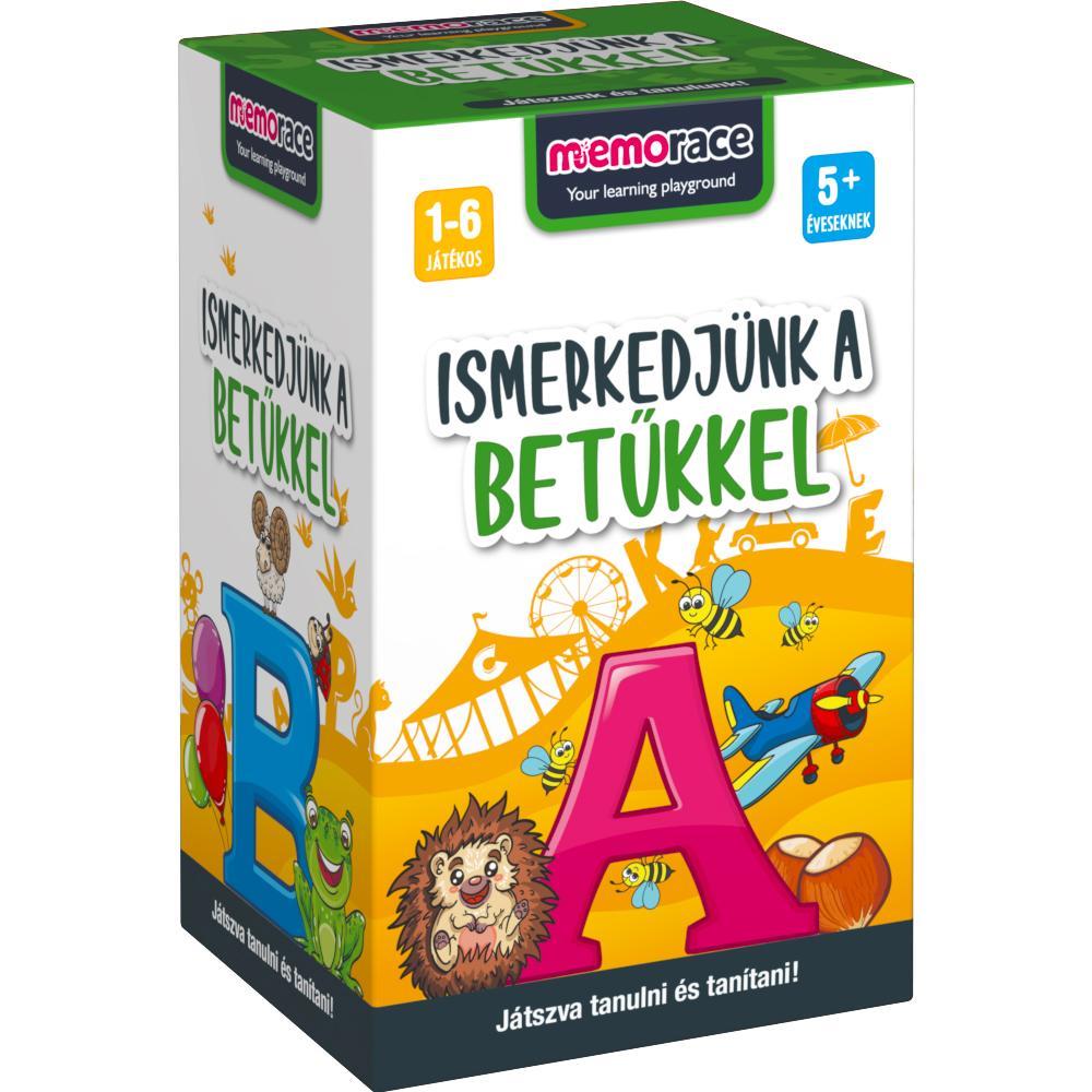 MEMORACE - ISMERKEDJÜNK A BETŰKKEL! TÁRSASJÁTÉK