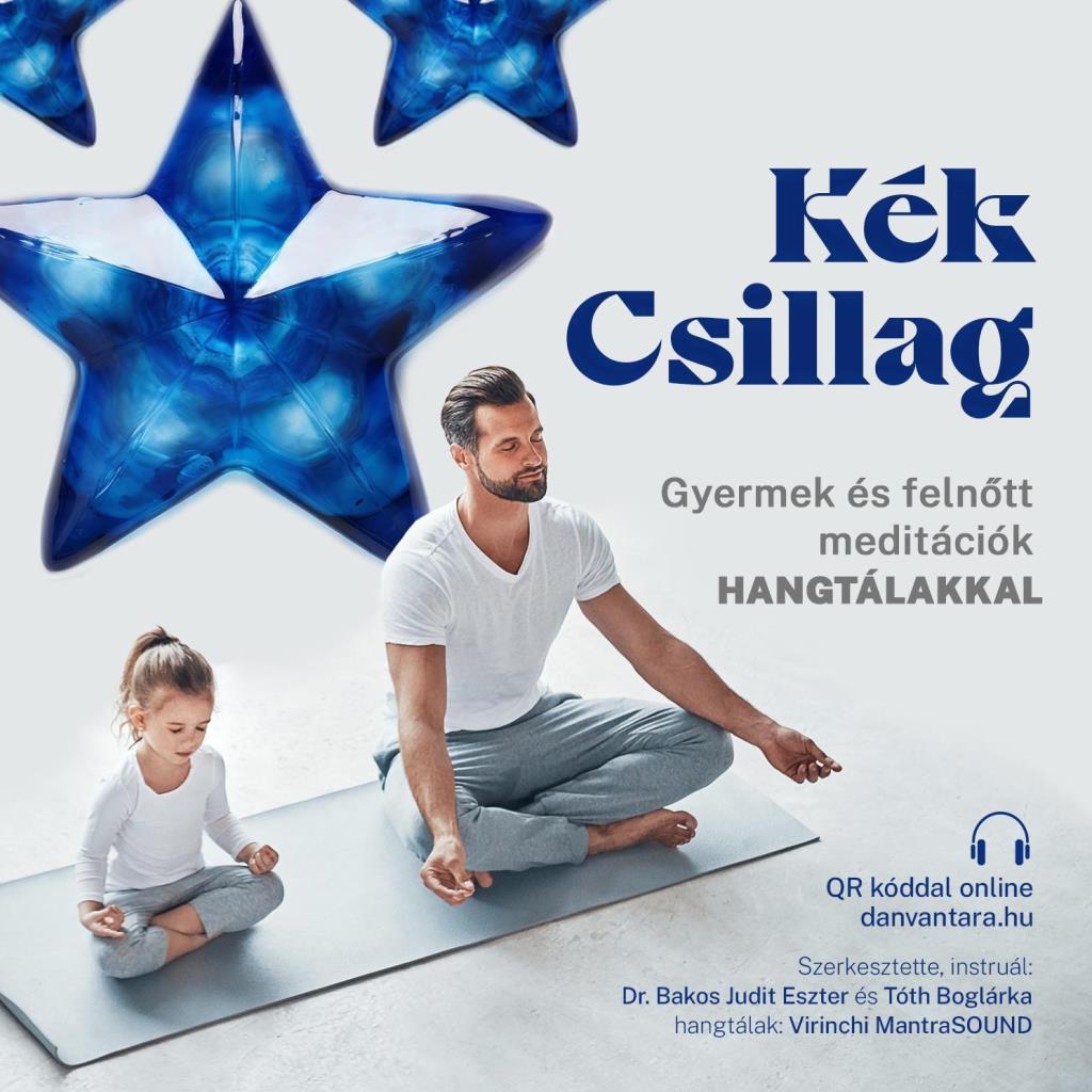 KÉK CSILAG - CD - GYERMEK ÉS FELNŐTT MEDITÁCIÓ HANGTÁLAKKAL