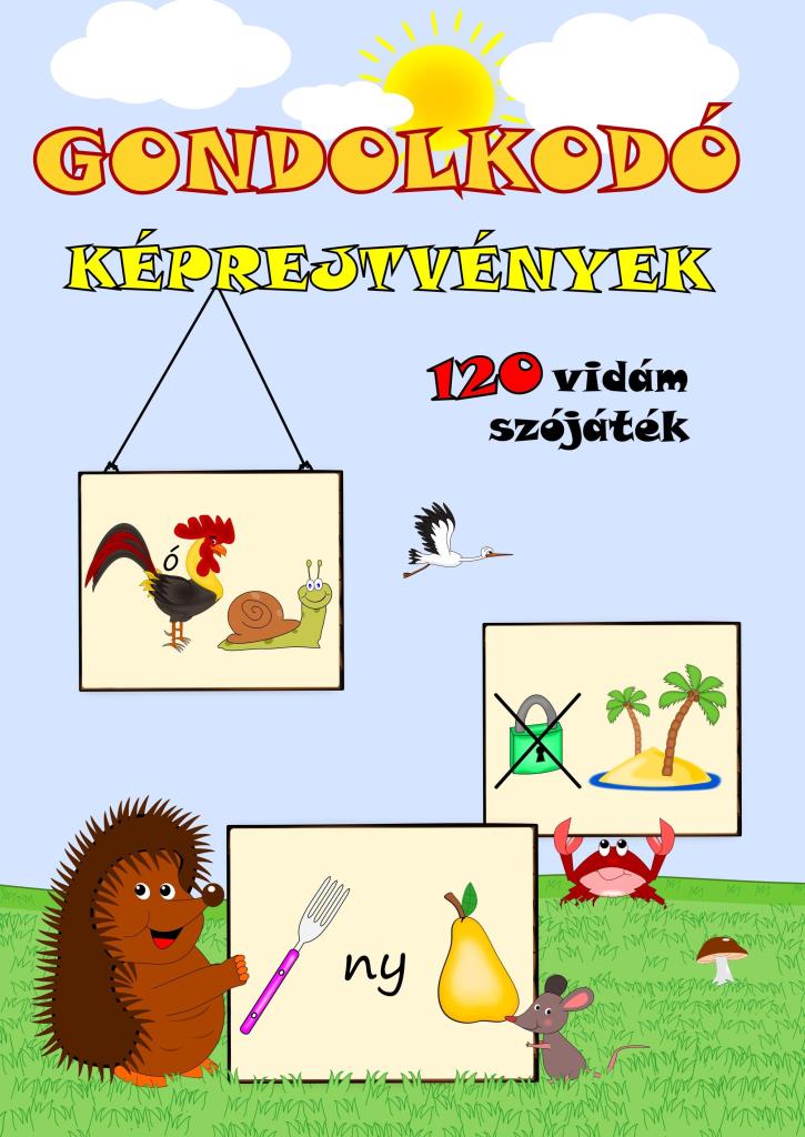 GONDOLKODÓ - KÉPREJTVÉNYEK - 120 VIDÁM SZÓJÁTÉK