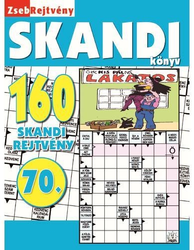 ZSEBREJTVÉNY SKANDI KÖNYV 70