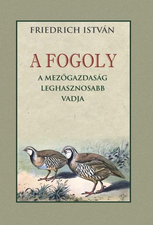 A FOGOLY - A MEZŐGAZDASÁG LEGHASZNOSABB VADJA