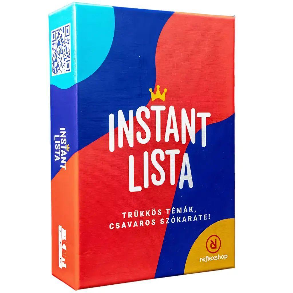INSTANT LISTA TÁRSASJÁTÉK