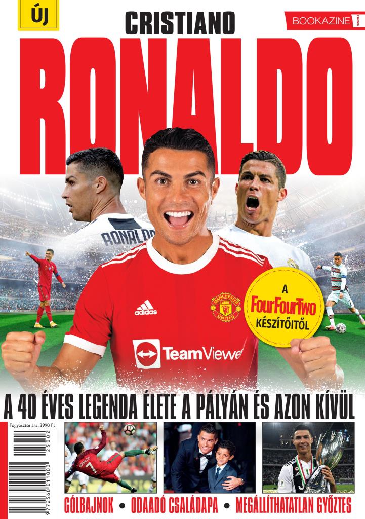 CRISTIANO RONALDO - FÜLES BOOKAZINE 2025/2.