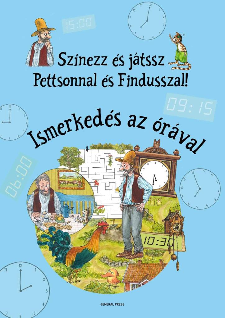 SZÍNEZZ ÉS JÁTSSZ PETTSONNAL ÉS FINDUSSZAL! - ISMERKEDÉS AZ ÓRÁVAL