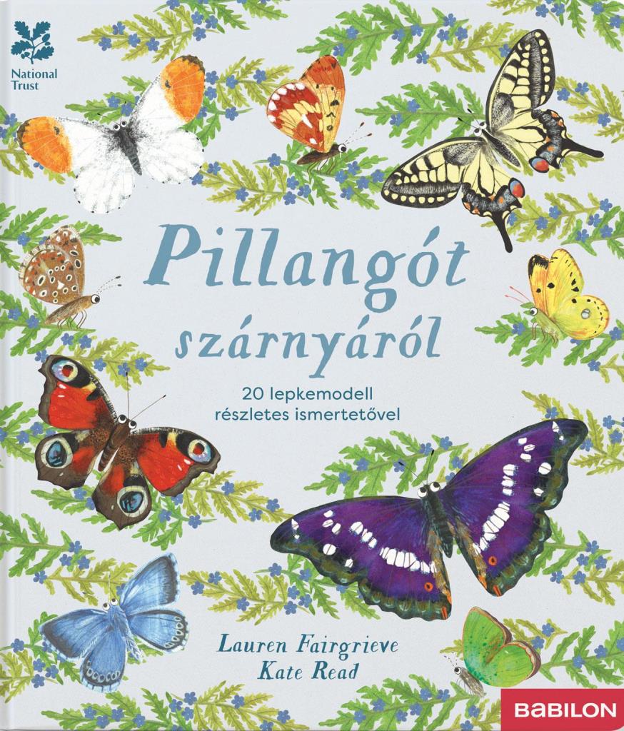 PILLANGÓT SZÁRNYÁRÓL - 20 LEPKEMODELL RÉSZLETES ISMERTETŐVEL
