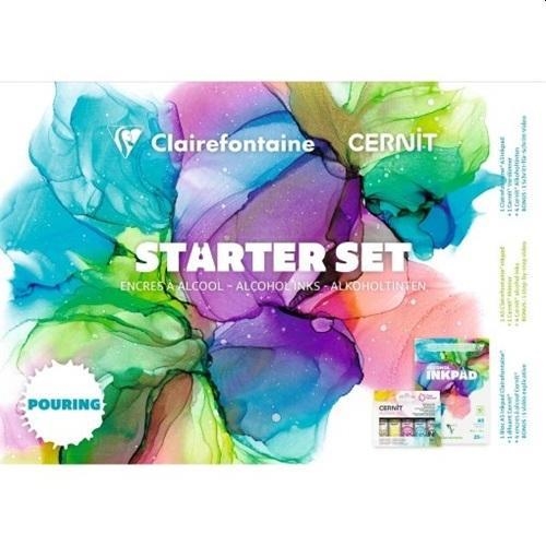MŰVÉSZETI KREATÍV SZETT CLAIREFONTAINE ALKOHOLOS TINTA