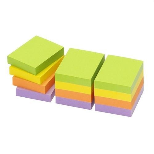 ÖNTAPADÓS JEGYZETTÖMB INFO NOTES 50X40 MM 12X100 LAPOS ÉLÉNK SZÍNEK SPRING