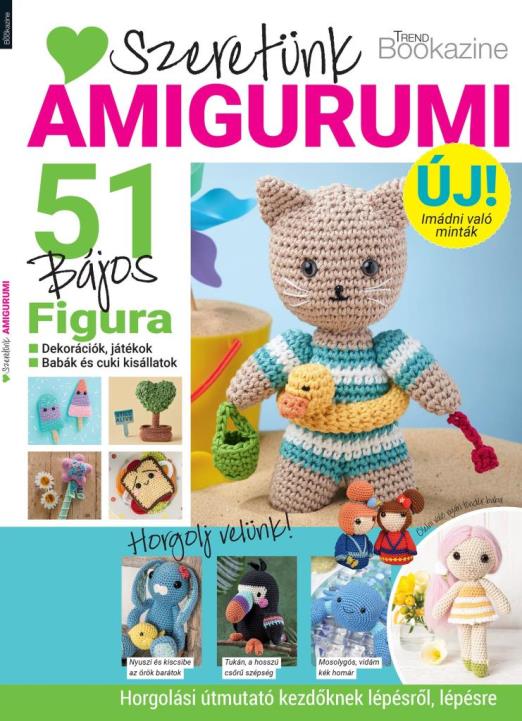 SZERETÜNK AMIGURUMI - TREND BOOKAZINE 2025/3.