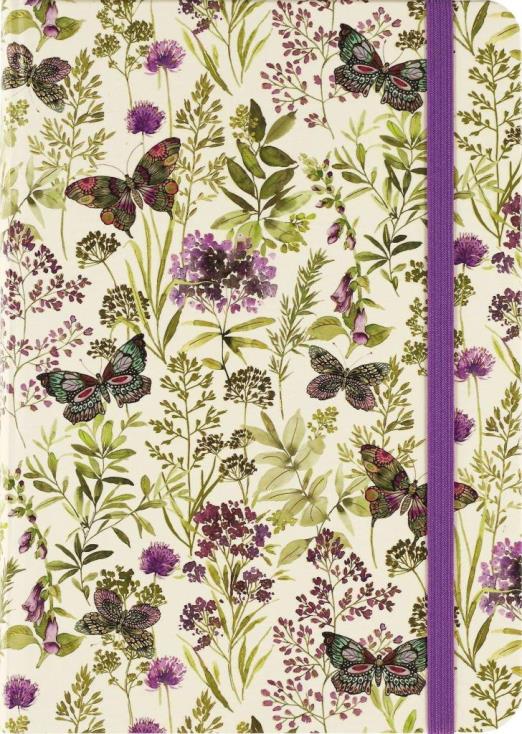 PETER PAUPER NOTESZ AMETHYST BUTTERFLIES