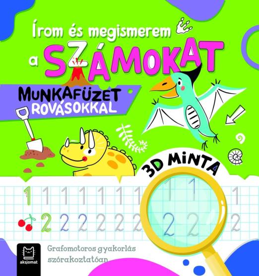 ÍROM ÉS MEGISMEREM A SZÁMOKAT - MUNKAFÜZET ROVÁSOKKAL.