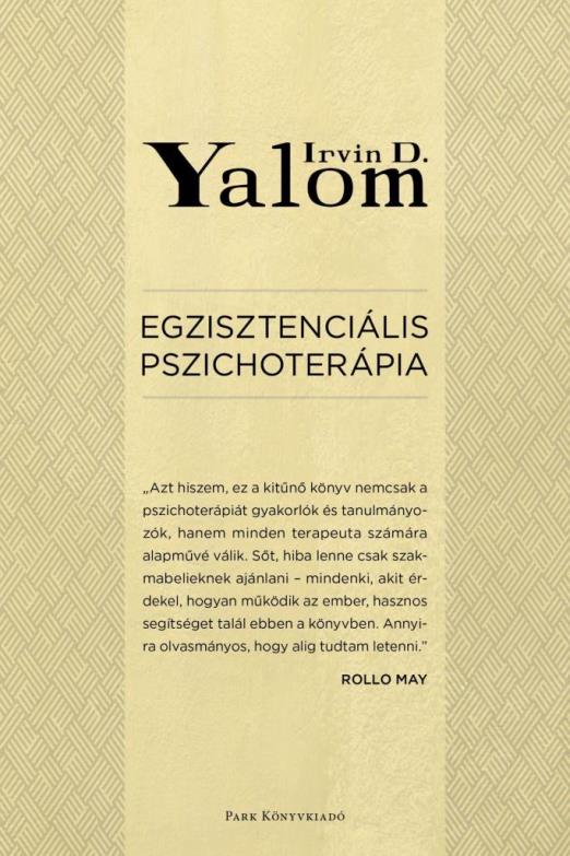 EGZISZTENCIÁLIS PSZICHOTERÁPIA