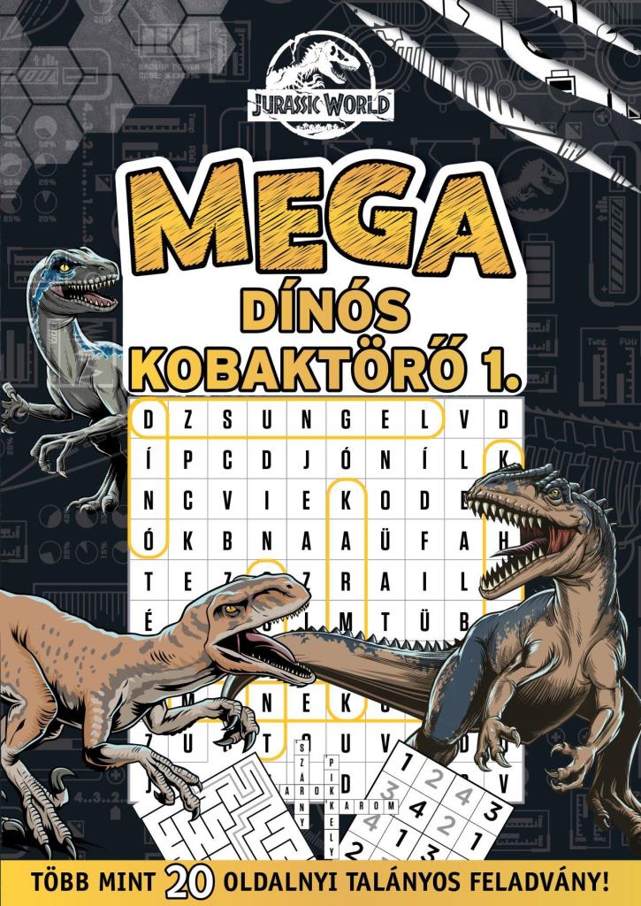 JURASSIC WORLD - MEGA DÍNÓS KOBAKTÖRŐ 1.