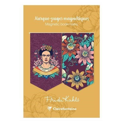 MÁGNESES KÖNYVJELZŐ CLAIREFONTAINE FRIDA KAHLO, 10,5X15,5 CM