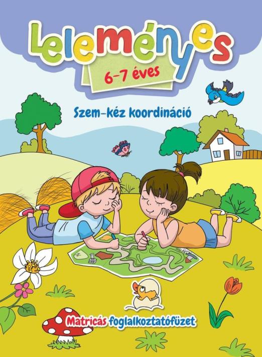 LELEMÉNYES 6-7 ÉVES  SZEM-KÉZ KOORDINÁCIÓ  MATRICÁS FOGLALKOZTATÓFÜZET