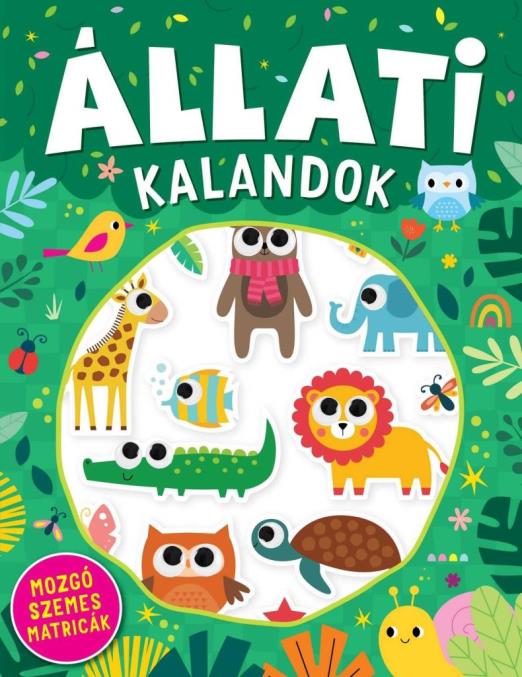 ÁLLATI KALANDOK - MOZGÓ SZEMES MATRICÁK