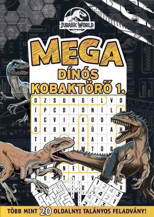 JURASSIC WORLD - MEGA DÍNÓS KOBAKTÖRŐ 1.