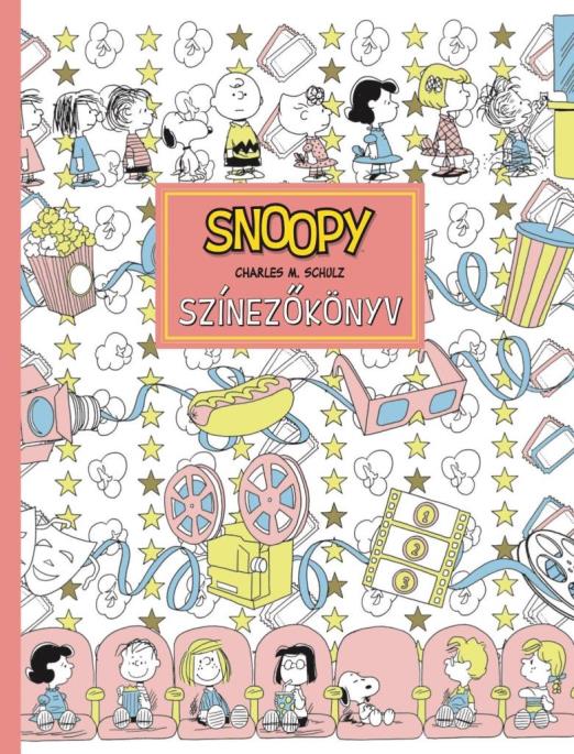 SNOOPY SZÍNEZŐKÖNYV