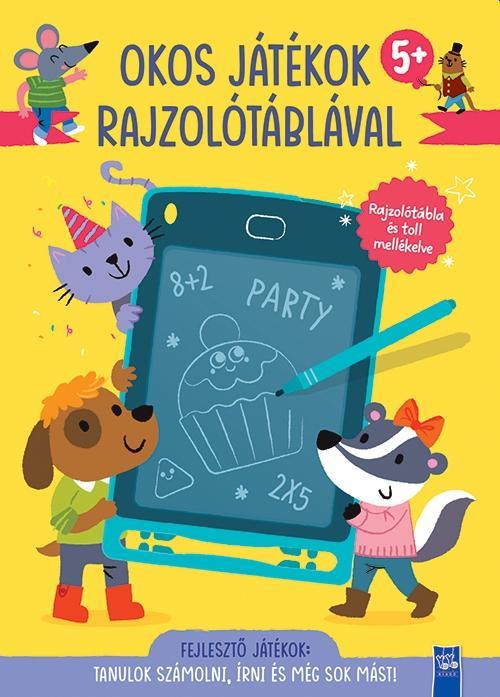 OKOS JÁTÉKOK RAJZOLÓTÁBLÁVAL (5+) - TANULOK SZÁMOLNI, ÍRNI ÉS MÉG SOK MÁS!