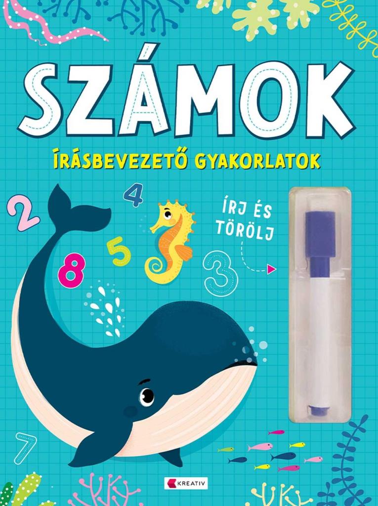 SZÁMOK - ÍRÁSBEVEZETŐ GYAKORLATOK (ÍRJ ÉS TÖÖRLJ)