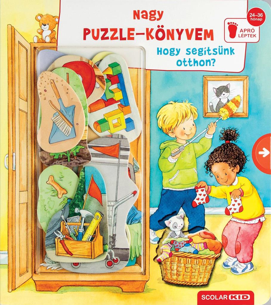 NAGY PUZZLE-KÖNYVEM - HOGY SEGÍTSÜNK OTTHON?