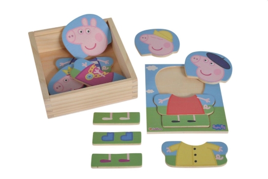 PEPPA MALAC ÖLTÖZTETŐ PUZZLE