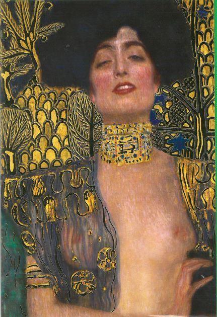 GUSTAV KLIMT KÉPESLAP - JUDITH I. 1901
