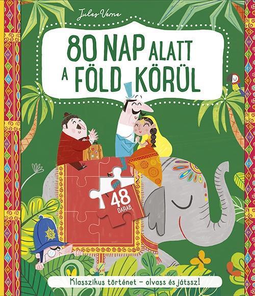 80 NAP A FÖLD KÖRÜL (KÖNYV + PUZZLE)
