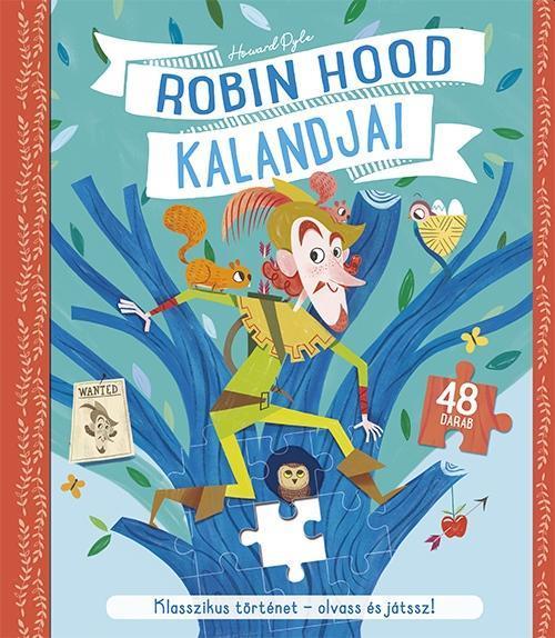 ROBIN HOOD KALANDJAI (KÖNYV + PUZZLE)